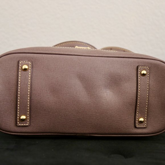 Dooney & Bourke zip zip saffiano leather satchel - Picture 6 of 9